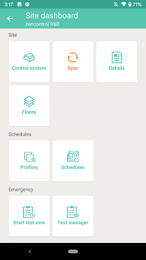 Commissioning by zencontrol Screenshot 2