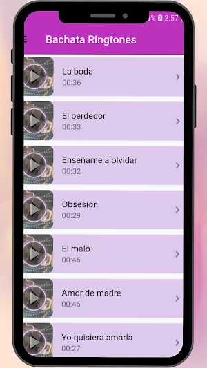 Bachata Ringtones Screenshot 0
