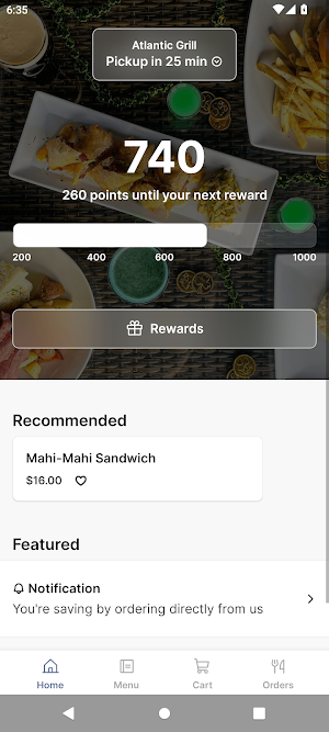 Atlantic Grill Screenshot 0