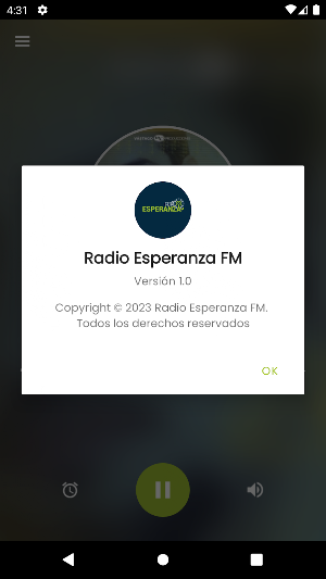 Radio Esperanza FM Screenshot 3