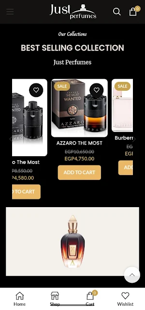 Just Perfumes Screenshot 0