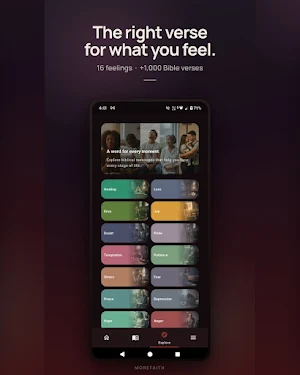 MoreFaith: Bible & Daily Verse Screenshot 2