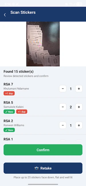 Sticker Tracker 2026 Screenshot 3