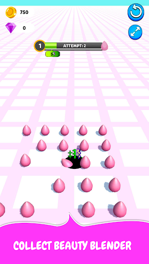 Lipstick Makeup Black Hole Screenshot 2