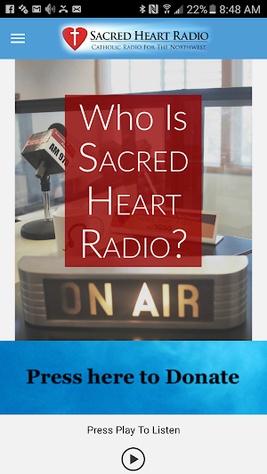 Sacred Heart Radio Screenshot 0