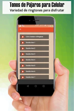 tonos de pajaros para celular Screenshot 1