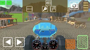 Old West Car 1 Screenshot 0