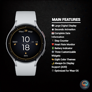 Night Sky - watch face Screenshot 1