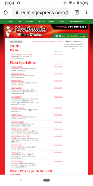 Northender Italian Kitchen Screenshot 1