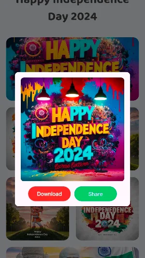 Independence Day Greeting 2024 Screenshot 1