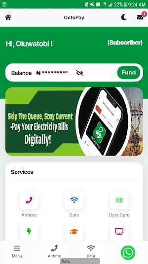 Octopay Screenshot 0