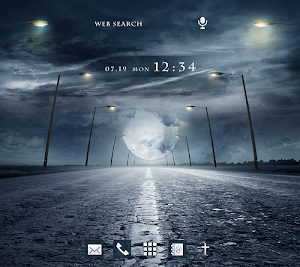 Night Road Theme Screenshot 0