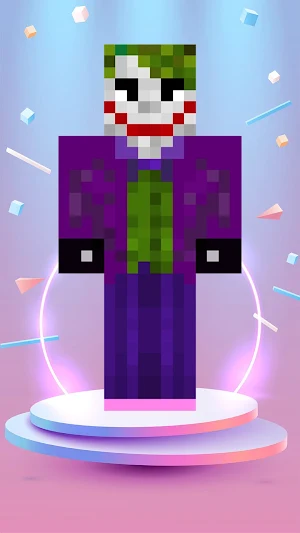 Joker Skin for Minecraft Screenshot 1