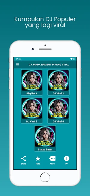 DJ Janda Rambut Pirang Viral Screenshot 0