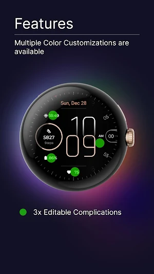 Minimal Dial Watch Face Screenshot 3