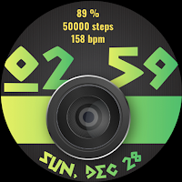 A082 Camera Lens Watch Face