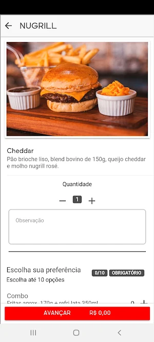 Nugrill Hamburgueria Artesanal Screenshot 1