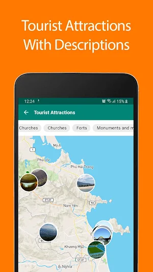 Vietnam Offline Map and Travel Guide Screenshot 0