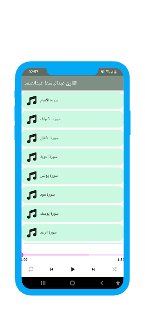 mp3 القارئ عبدالباسط عبدالصمد Screenshot 2