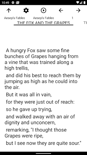 Book, Aesop's Fables Screenshot 1