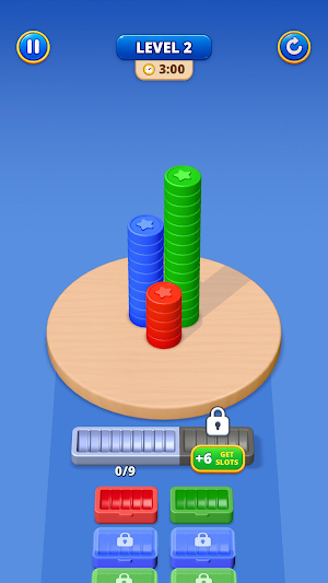 Coin Peak: Color Sorting Game Screenshot 1