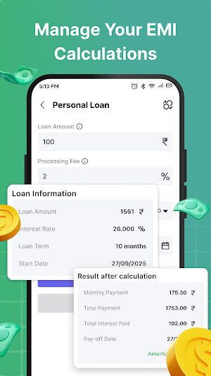 Loan Planner: Calculator Screenshot 1