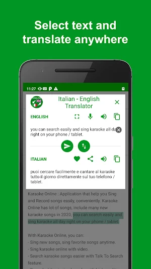 Italian - English Translator: free & offline Screenshot 0