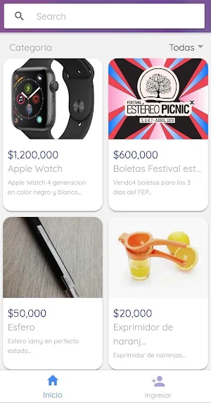 Vendi: Compra y Vende en la U Screenshot 0
