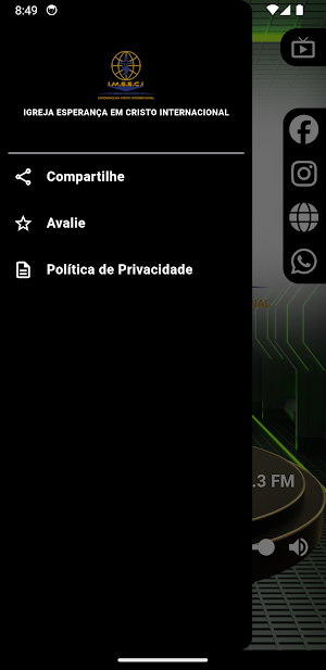 IGREJA ESPERANÇA EM CRISTO Screenshot 1