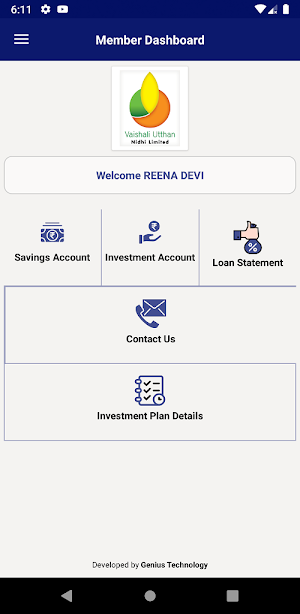 Vaishali Utthan Nidhi Limited Screenshot 2
