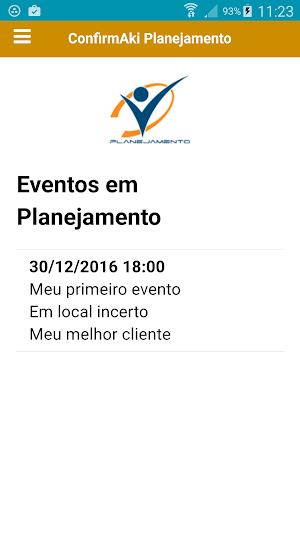 ConfirmAki Planejamento Screenshot 2