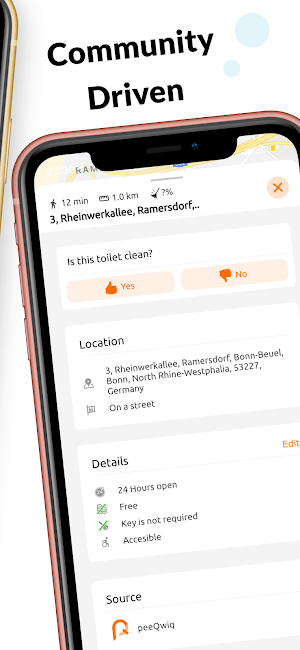 peeQwiq | TOILET FINDER screenshot 5