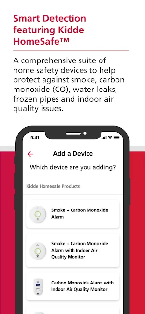 The Kidde App Screenshot 1