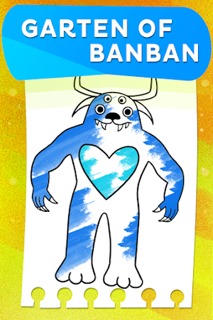 Garten Of BanBan 5 Coloring Screenshot 3