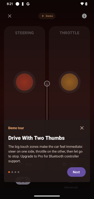 Red Thunder Remote Screenshot 2