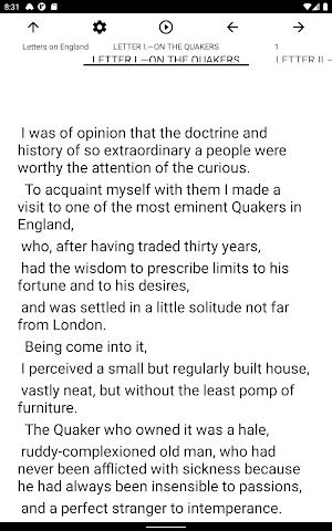 Book, Letters on England Screenshot 3