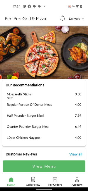 Peri Peri Grill And Pizza Screenshot 1