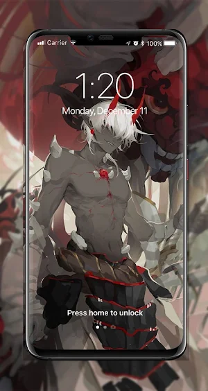 Badas Anime Boy Wallpaper Screenshot 2