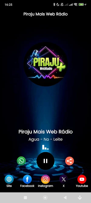 Piraju Mais Web Rádio Screenshot 0