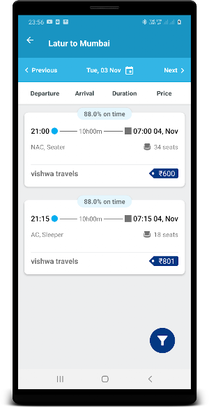 Vishwa Travels screenshot 3