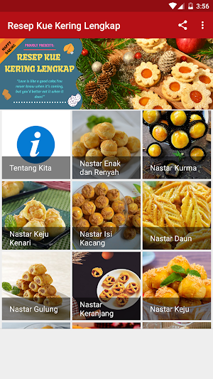 Resep Kue Kering Lengkap Screenshot 1