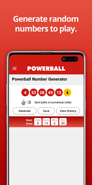 Powerball Numbers Screenshot 3