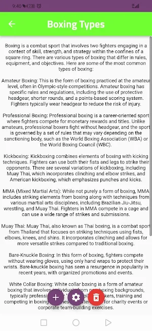 boxing & training at home screenshot 3