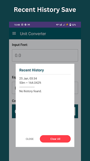Feet To Meter Converter Screenshot 2