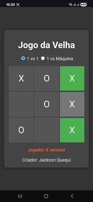 Jogo da Velha Clássico Screenshot 2
