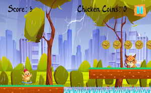 Chicken Running Game Screenshot 1