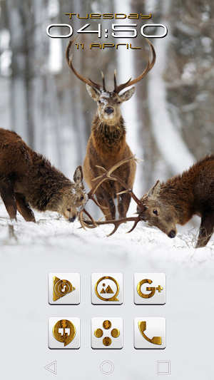 Raid Gold White Icon Pack Screenshot 1