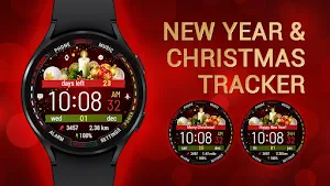 New Year and Christmas Tracker Screenshot 0
