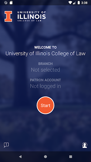 U of I Law Library Check-Out Screenshot 0