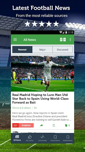 Football News - Soccer Breaking News & Scores Screenshot 0